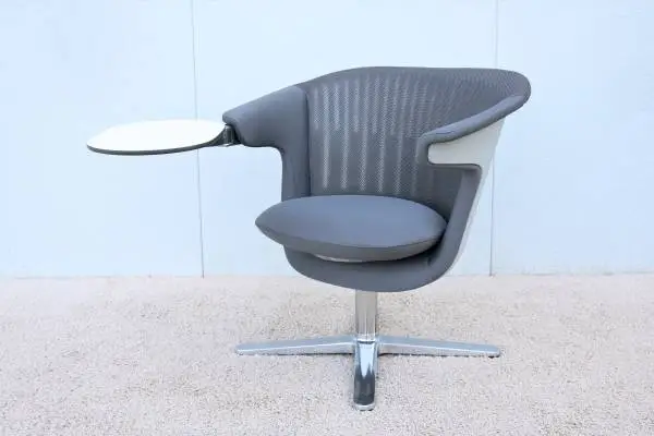 Steelcase i2i Collaborative Ergonomic Dual Swivel Graphite Lounge
