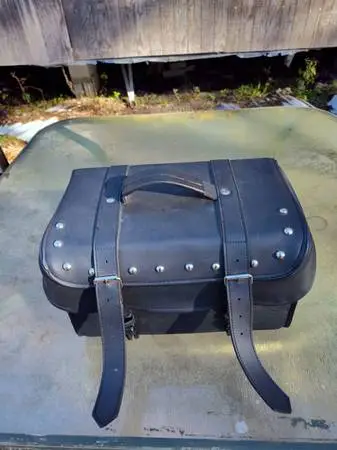 Two Motorcycle Saddlebags