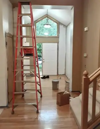 Drywall, painters, electrical, plumbing, carpentry, flooring