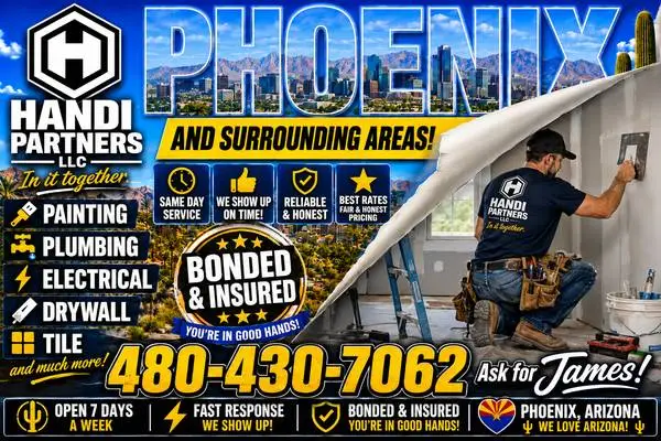 PAINTING PLUMBING DRYWALL TILE WATER HEATER HANDYMAN SERVICES