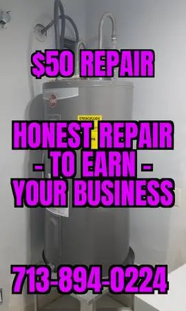 ★★★ - $25 FIX MY HOT WATER HEATER - & - TANKLESS - PEX REPIPE - $25★★