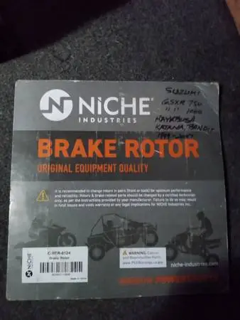 SUZUKI GSXR/KATANA BRAKE ROTOR N.I.P.