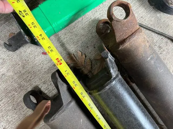 K5 blazer rear driveline shafts