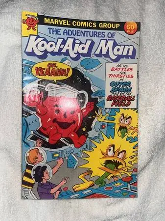 Old Nostalgia = Adventures of Kool Aid Man 1983 comic book