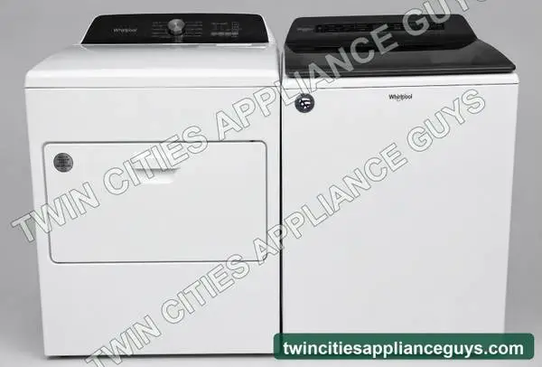 Whirlpool 4.8 Cu Ft Top-Load Washer and 7.0 Cu Ft Dryer Set — $500