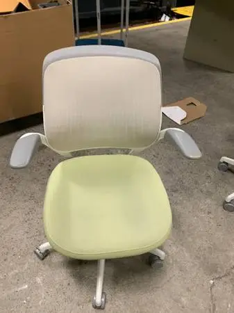 Steelcase Cobi Desk Chair--Wasabi green-apple green-teal