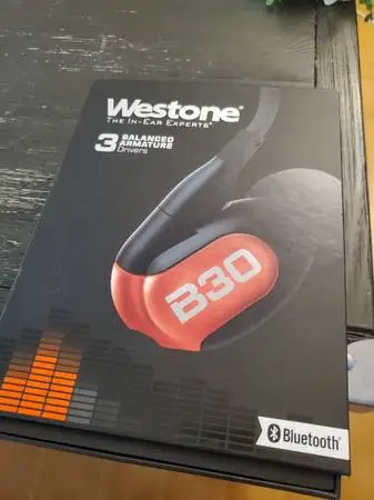 Westone B30 Three-Driver True-Fit Earphones IEM in ear monitor