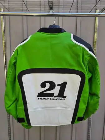 GENUINE JOE ROCKET EDDIE LAWSON LIMITED EDITION LEATHER JACKET-Sz 50