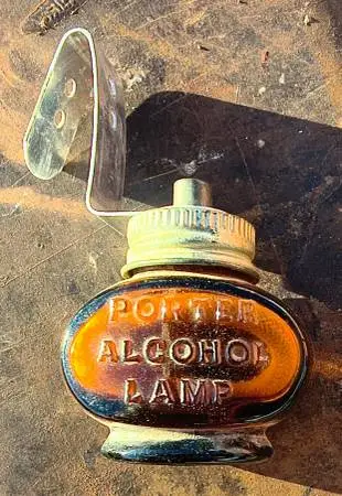 Porter Alcohol Lamp with Wick