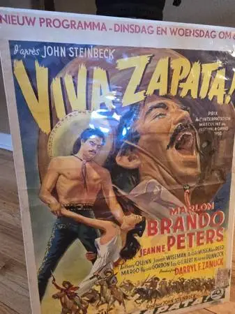 Vintage Marlin Brando Movie poster