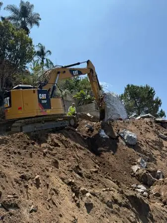 Licensed grading and excavation service