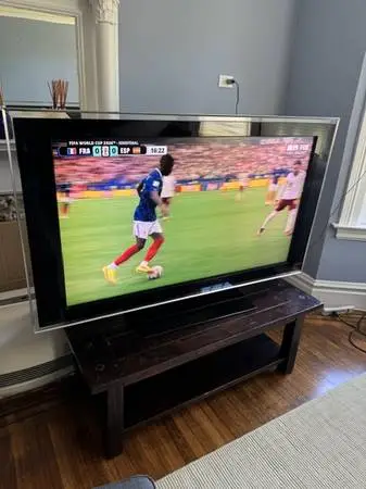 TV - Sony Bravia HD - 52 with Glass Frame around it