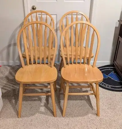 4 chairs