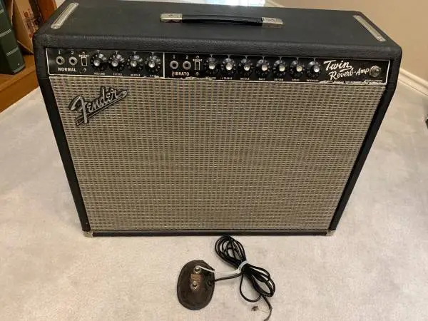Fender Twin Reverb Vintage 1965 Guitar Amplifier