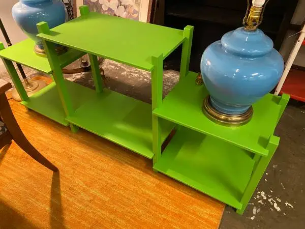Vintage Solid Wood Shelving Unit