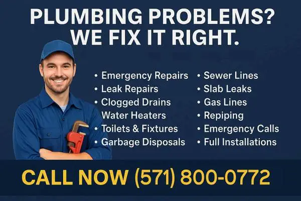 ➡️PLUMBER - Done Right - Fair Rates - No Runaround