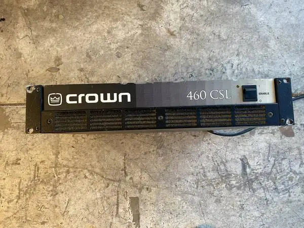 CROWN POWER 460 POWER AMP