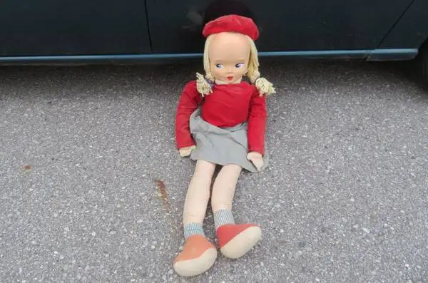CLOTH DOLL - ANTIQUE - VERY UNIQUE!