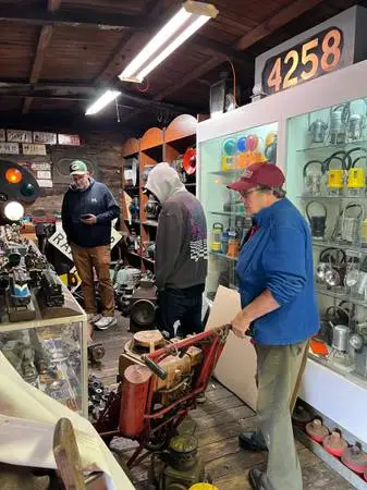 Colfax Railroad Museum train and hobby show