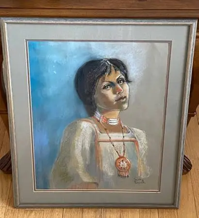 Original Pastel Painting By Dorothy Orrell