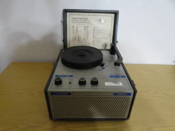 Califone Record Player