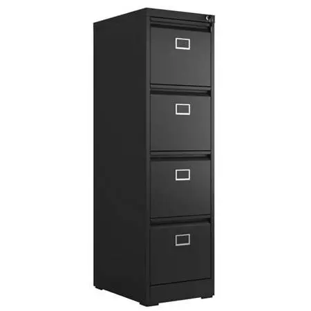 metal filing cabinet black 4 draw & white 2 draw