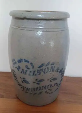 HAMILTON JONES GREENSBORO PA CROCK -