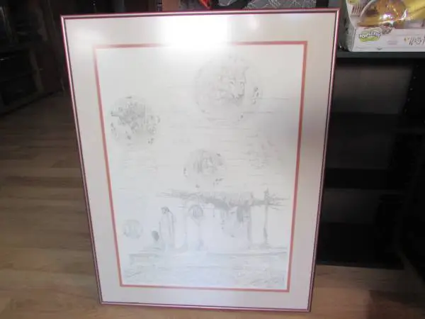 Nice Signed and Numbered Native American Art Print