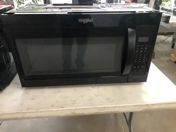 Whirlpool WMH31017HB 1.7 cu. ft. Over the Range Microwave