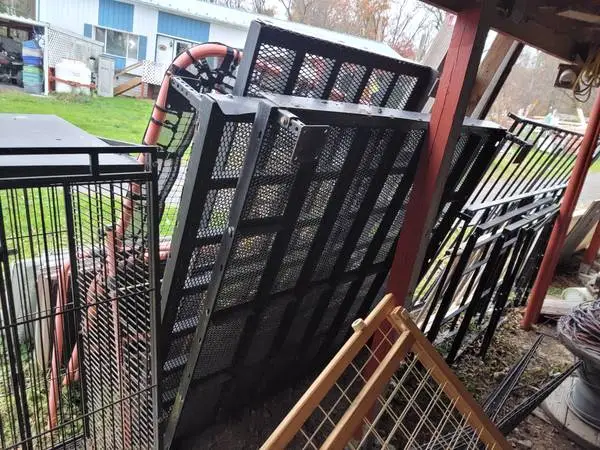 2 LEFT ONLY Heavy duty grated lift ....no hydraulics. Each