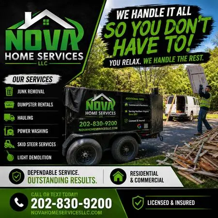 JUNK REMOVAL & DUMPSTER RENTAL FOR CONTRACTORS & HOMEOWNERS