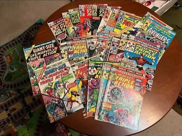 *Marvel Triple Action starring The Avengers Comic Books