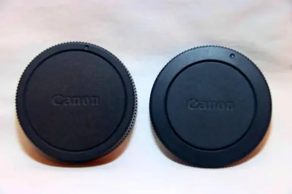 Genuine Canon M Series Camera Rear Lens Dust Cap/Camera Body Cap Set