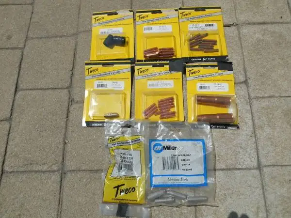 Group of welding consumables
