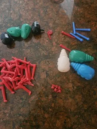 Cootie game parts