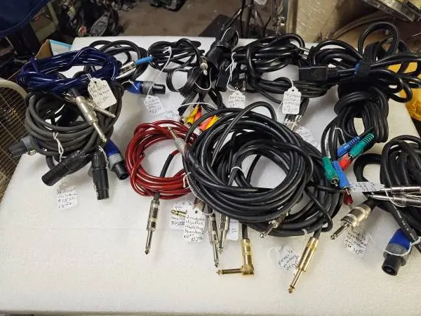 Wires , guitar cords from $10 -$40
