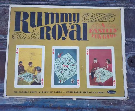 1965 Rummy Royal Family Game 🎯