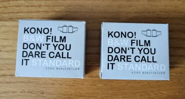 KONO! DON‘T YOU DARE CALL IT STANDARD, B&W Film, Total 4 rolls