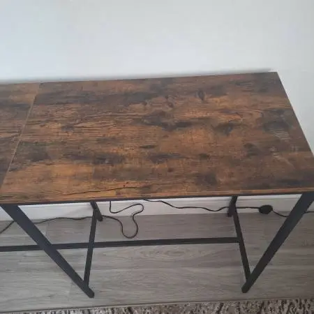 Tall side table and  Half Moon Tables