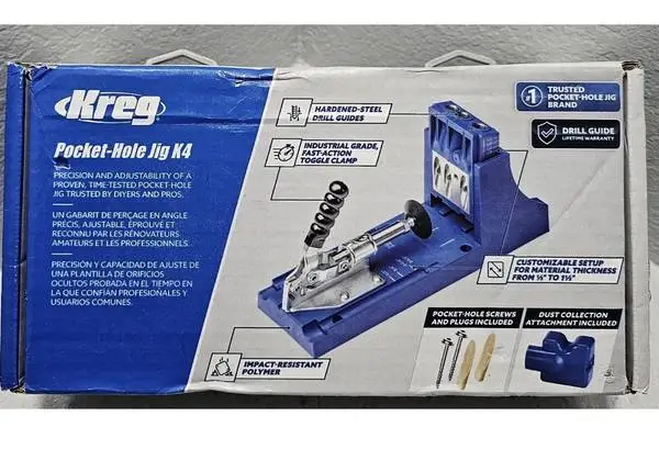 Pocket hole jig kit