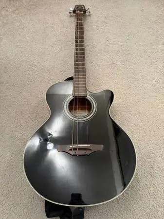 Takamine GB30CE Acoustic-Electric Bass Guitar - Black