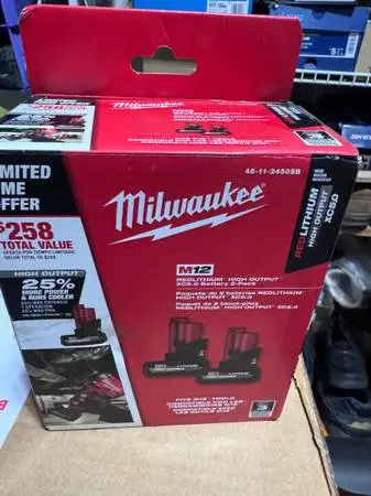 Milwuakee M12 5.0 Battery