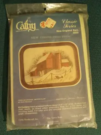 Cathy needlecraft counted cross stitch kit brand new and factory seale