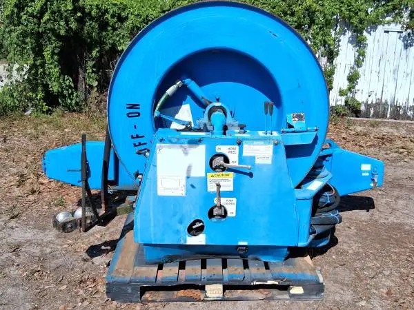 PTO Truck Mounted Hydraulic Hose Reel for Sewer Jetter - Jet - Vac-Con