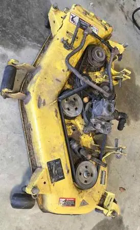 48 lawn mower deck fits 425 445 455