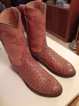Eldorado Handmade Ostrich Boots