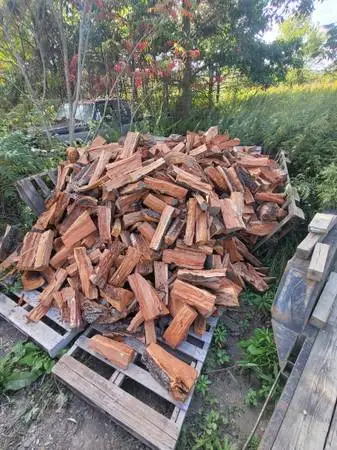 Seasoned Cherry firewood fire wood face cord