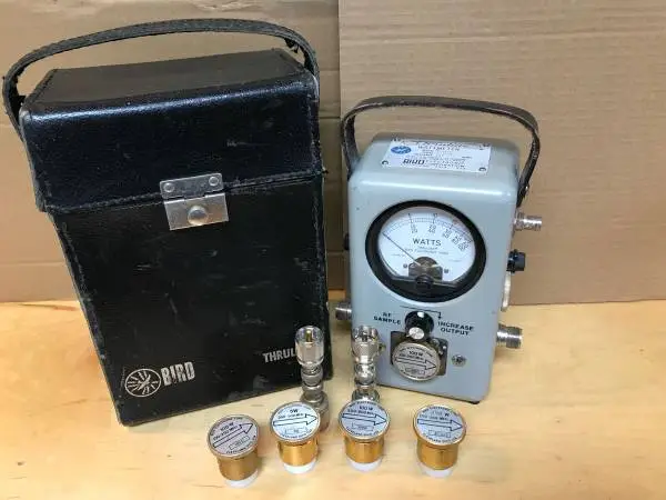 Bird RF Wattmeter for Ham Radio Guys