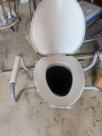 Bemis handicap toilet seat. $25.