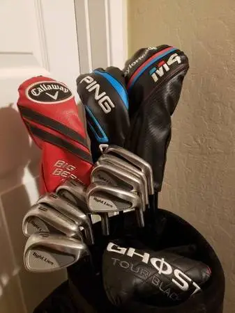 Taylormade adams full golf clubs set and bag